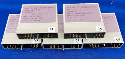 1 LOTTO QTY DA 5 - KEITHLEY METRABYTE MB47-T-07 INGRESSO TERMOCOPPIA TIPO LINEARIZZATO