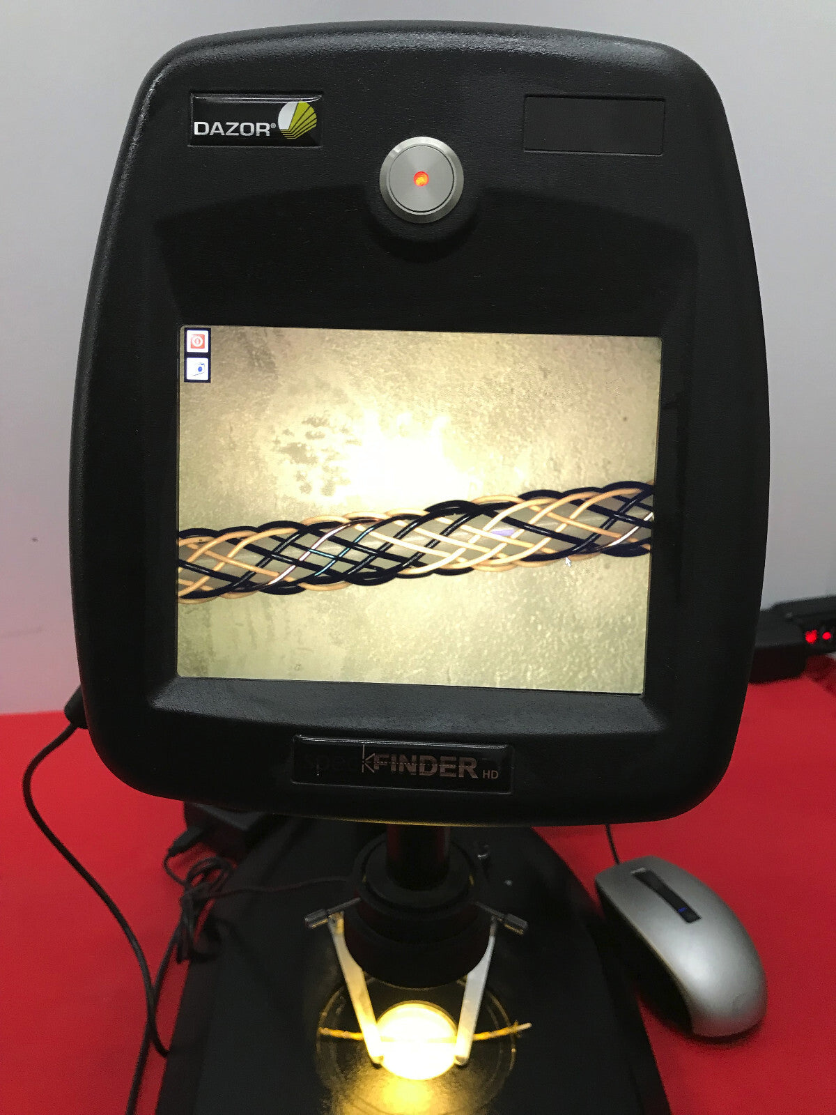 DAZOR HD-V1-SB1-LRS1 SPECKFINDER HD DIGITAL MICROSCOPE VISION SYSTEM 0.5X-2x