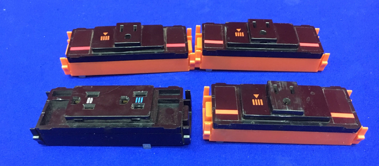 KNOLL QTY 3 618195 & QTY 1 618183 ELECTRICAL RECEPTACLES