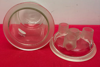 PYREX ® 1000mL RESIN REACTION KETTLE BOROSILICATE GLASS VESSEL w/ 4-NECK COVER