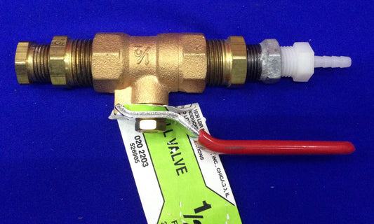 LDR INDUSTRIES LDRI 020 2203 / 526905 ROBINET À BILLE 1/2"