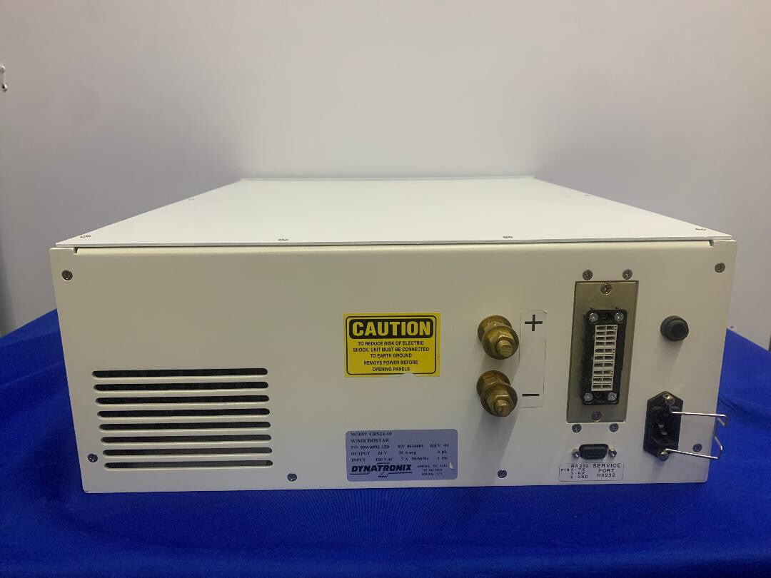 Parti / Riparazione DYNATRONIX MICROSTAR DC INTERFACE, ALIMENTATORE DC CRS24-10