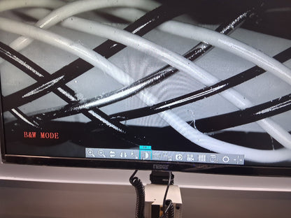 MMBT-1DM XY Tool Scope 20X Toolmakers Manual Microscope  2"x2" Stage HDMI Camera