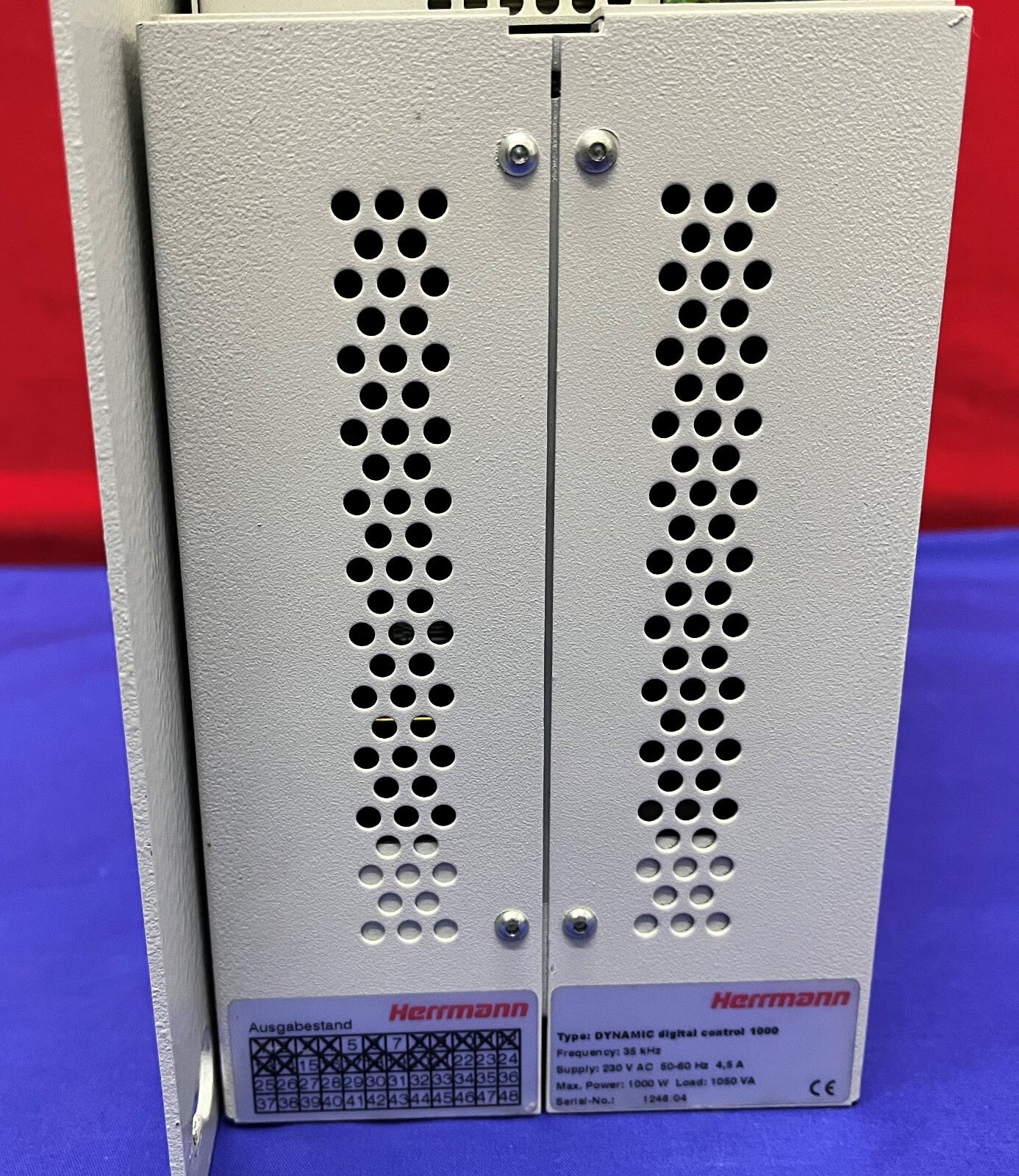 FÜR TEILE UND REPARATUREN Herrmann DynamicDigital Control 1000 35kHz 230VAC