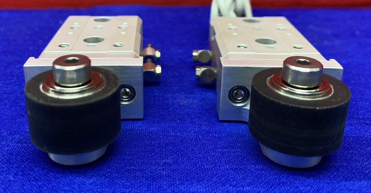 1 Lot Qty of 2 - SMC MXS6-10 Pneumatic Guided Cylinder Slide Table