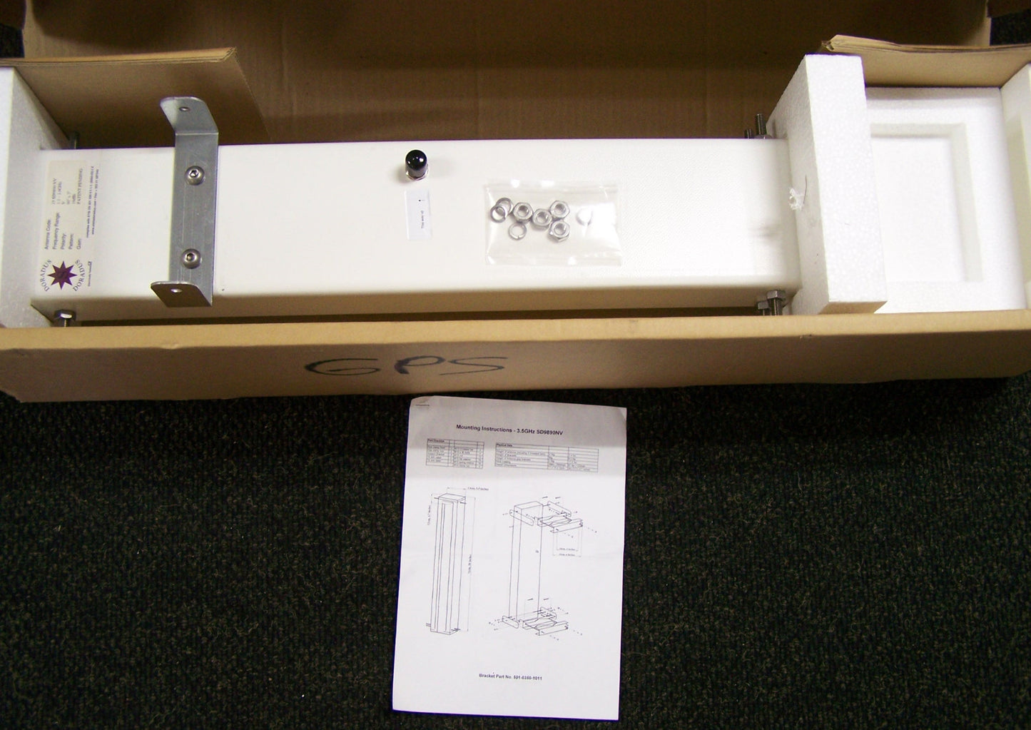 Stella Doradus Hochleistungs-Sektorantenne 35 SD9890NV 16dBi 3,3 - 3,6GHz