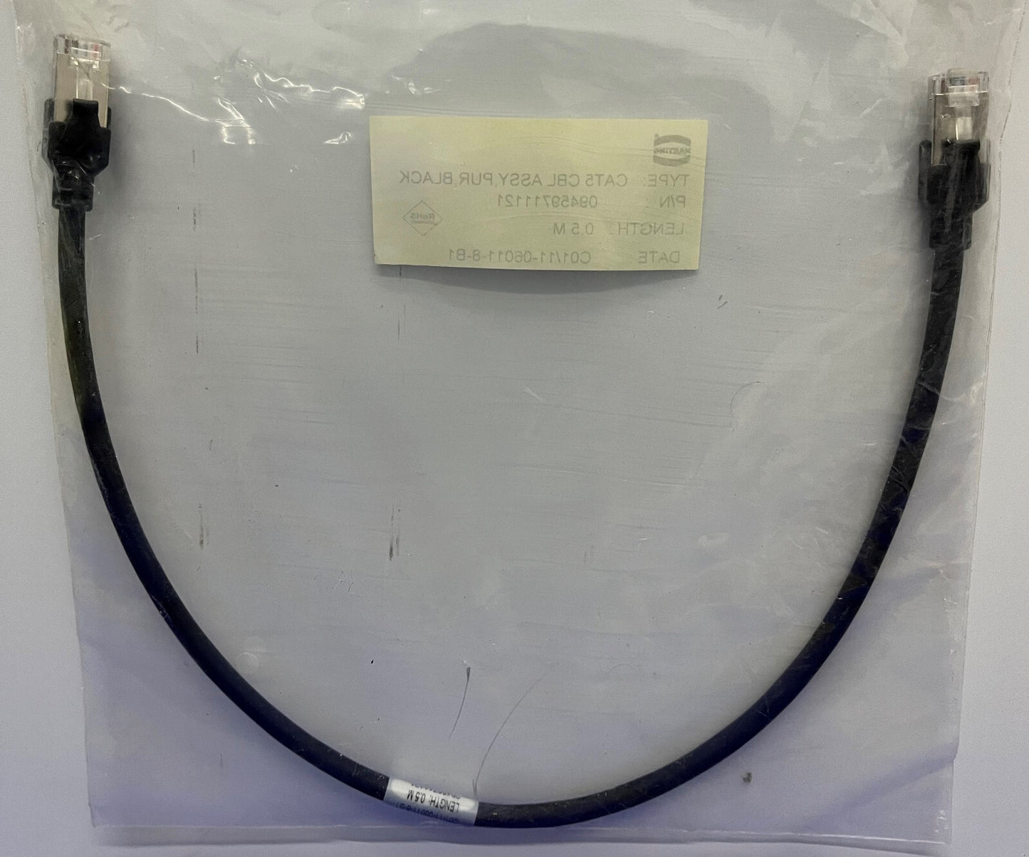 HARTING 09459711121 パッチコード RJ45 エンド CAT5 長さ 0.5 m