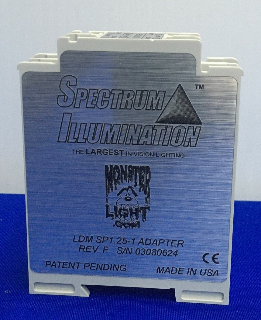 SPECTRUMVERLICHTING LDM SP1.25-1 REV F ADAPTER LICHTREGELAAR STROBE