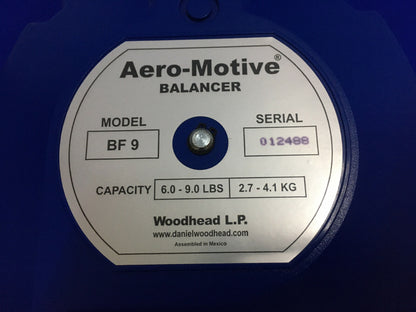 AERO-MOTIVE ® BF 9 BF9 1301700023 BALANCER VOOR LICHT INDUSTRIEEL GEBRUIK CAPACITEIT 6-9 lb