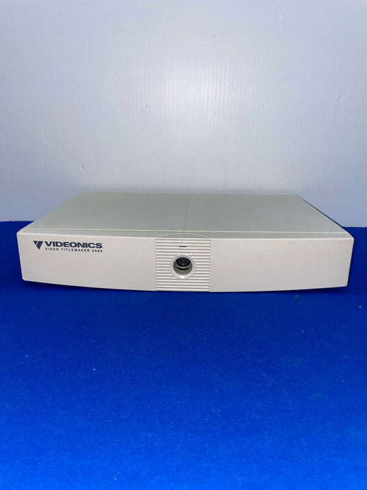 VIDEONICS, TM3000NTSC, VIDEOTITLEMAKER 3000