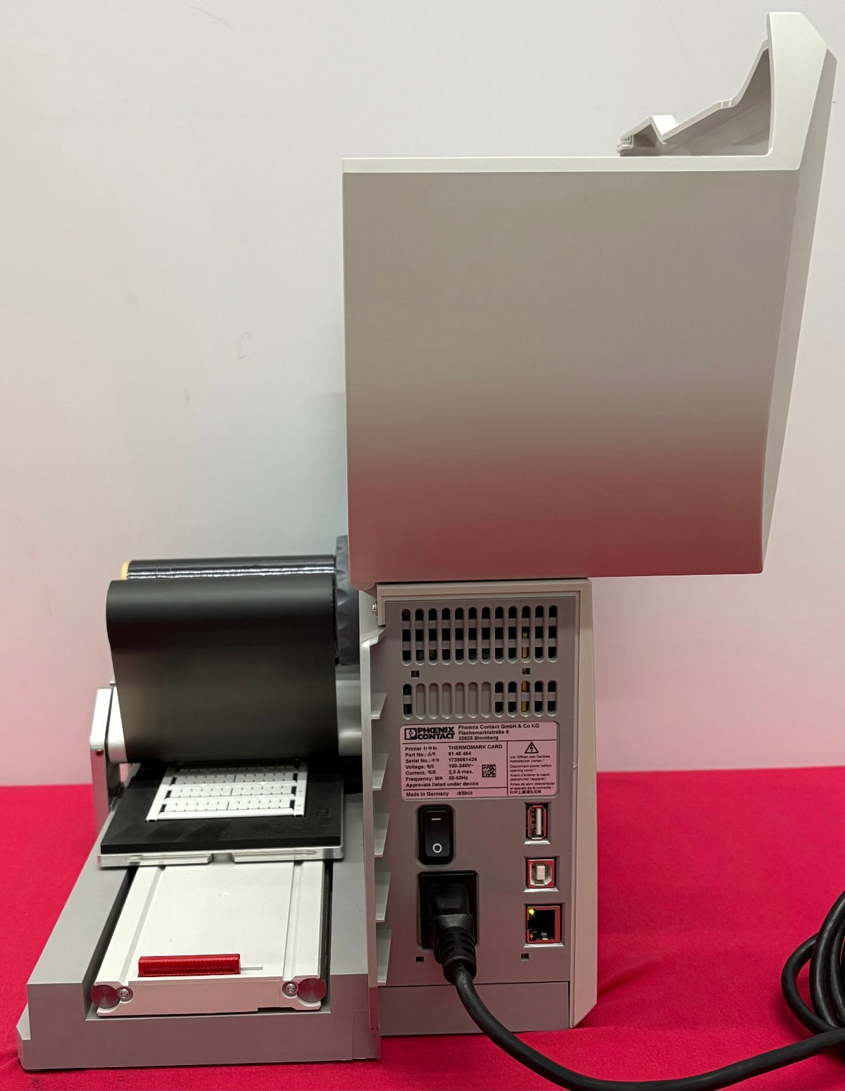 PHOENIX CONTACT THERMOMARK CARD 5146464 THERMAL TRANSFER PRINTER CARD UCT-MAG1