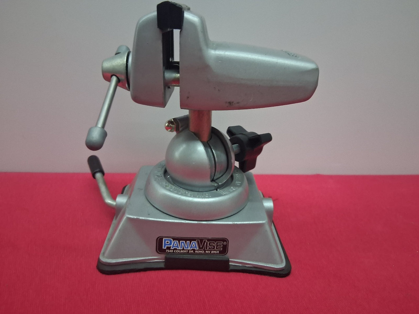 PANAVISE 381 Benchtop Vise Multi Angle with Swivel  Vacuum Base 2.25" Jaws