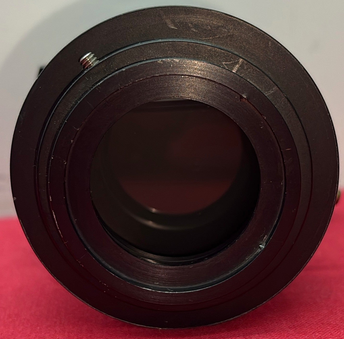 ORIEL 6123 LIQUID OPTICAL FILTER 2" SERIES & 6195 FLANGE LENS HOLDER 1.5" SERIES