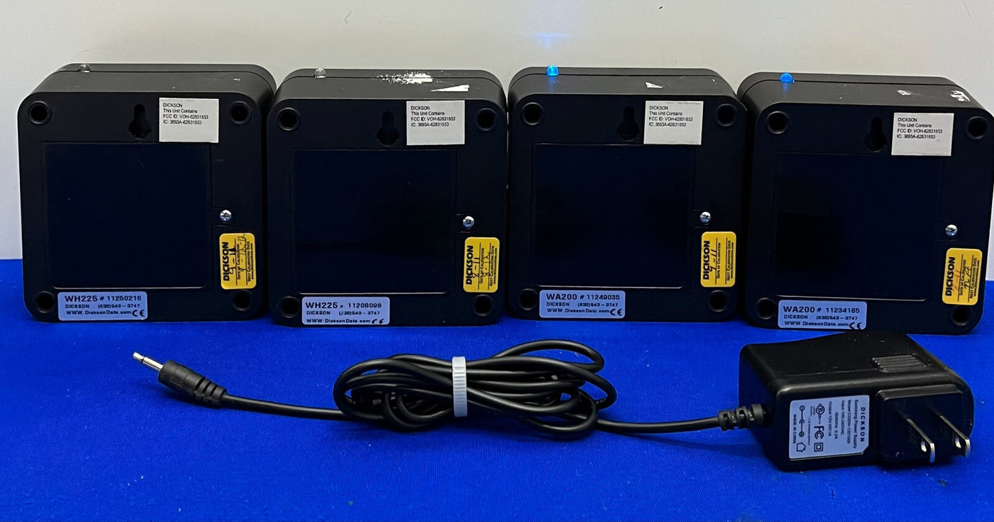 DICKSON WIZARD2 – 2 Stück – WH225 900 MHz LOGGER &amp; 2 Stück – WA200 900 MHz REPEATER