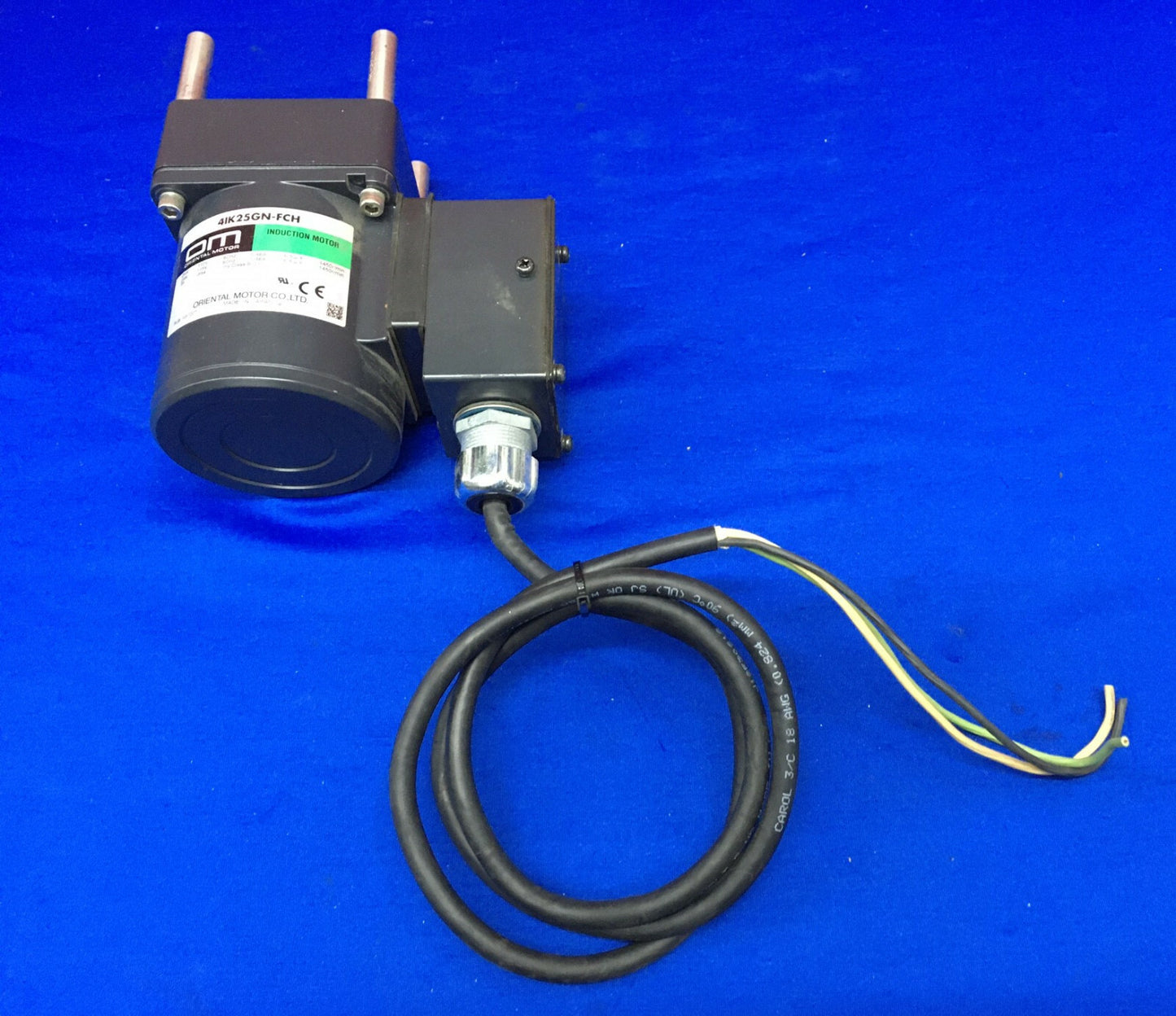 ORIENTAL MOTOR 4IK25GN-FCH INDUCTION MOTOR WITH 4GN12.5KA GEAR HEAD