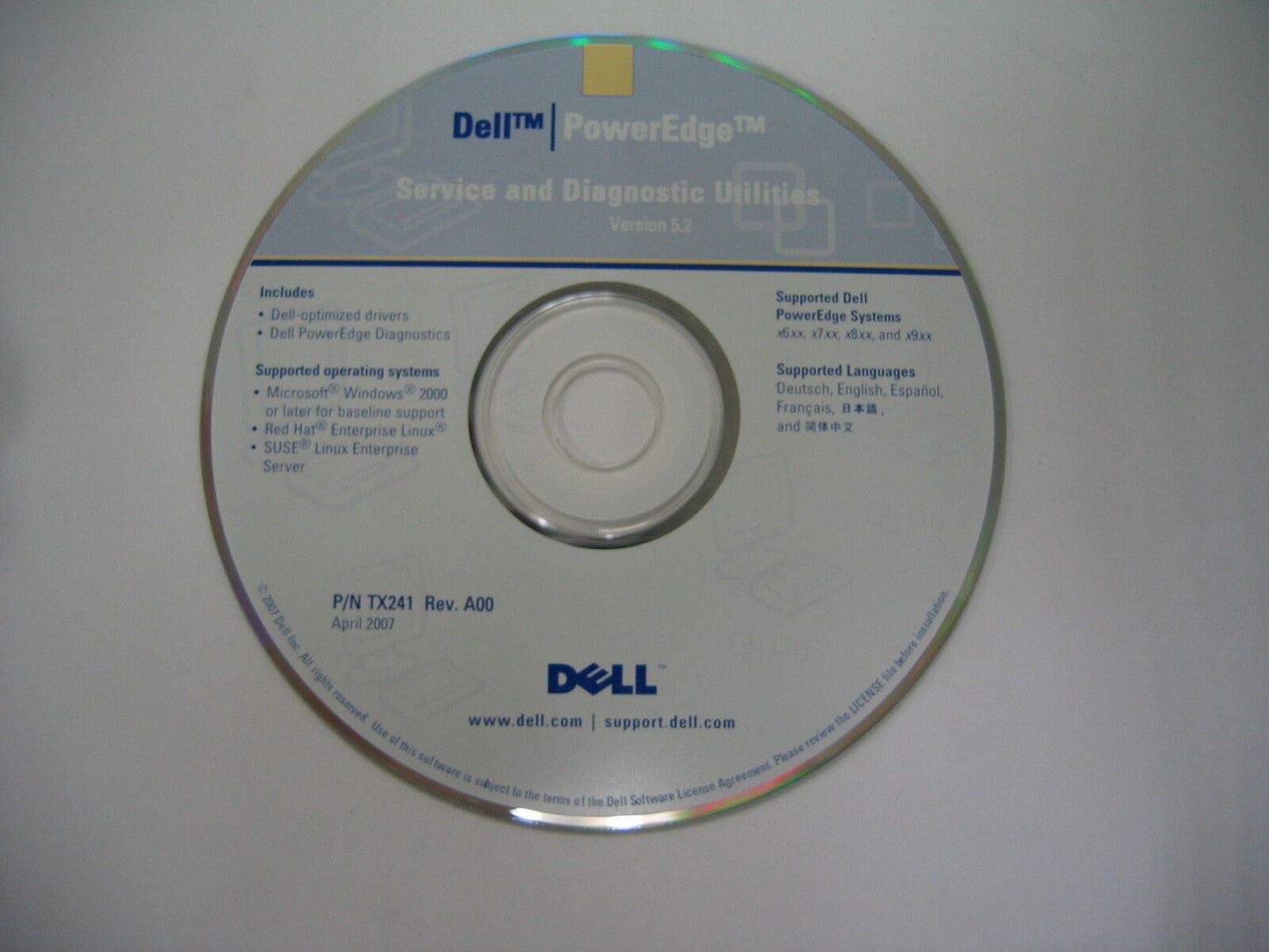 DELL SOFTWARE SYSTEMS MANAGEMENT COUNSOLES AND MANUALS VER 5.2