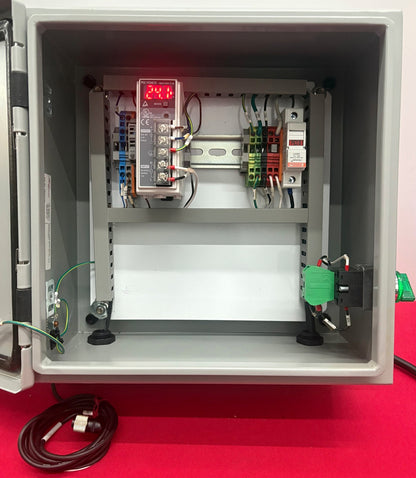 KEYENCE SWITCHING MS2-H50 POWER SUPPLY & FERRAZ SHAWMUT FUSE BLOCK USCC1I