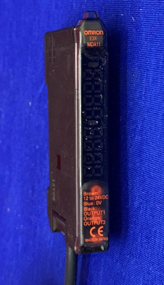 OMRON E3X-MDA11 Photoelectric Sensor 12 to 24 VDC