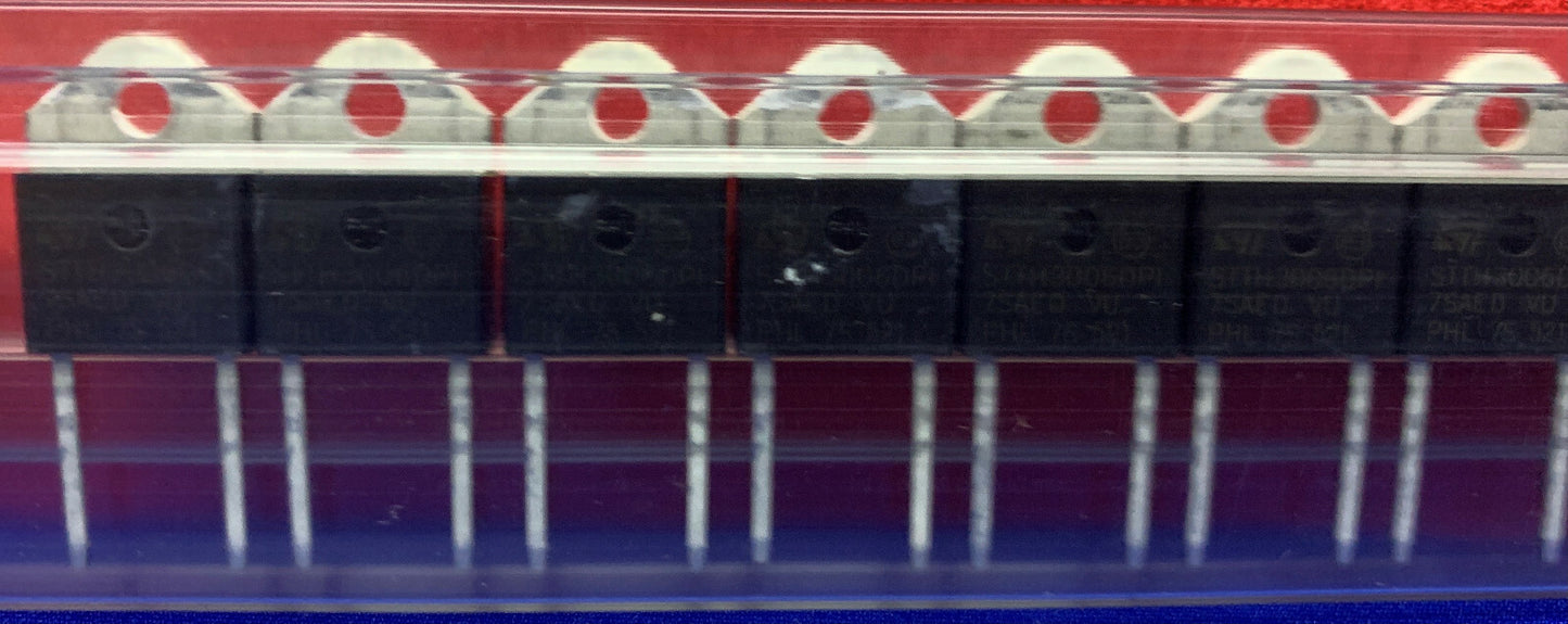 1 lotto da 18 - Raddrizzatori STMicroelectronics 30A 600V