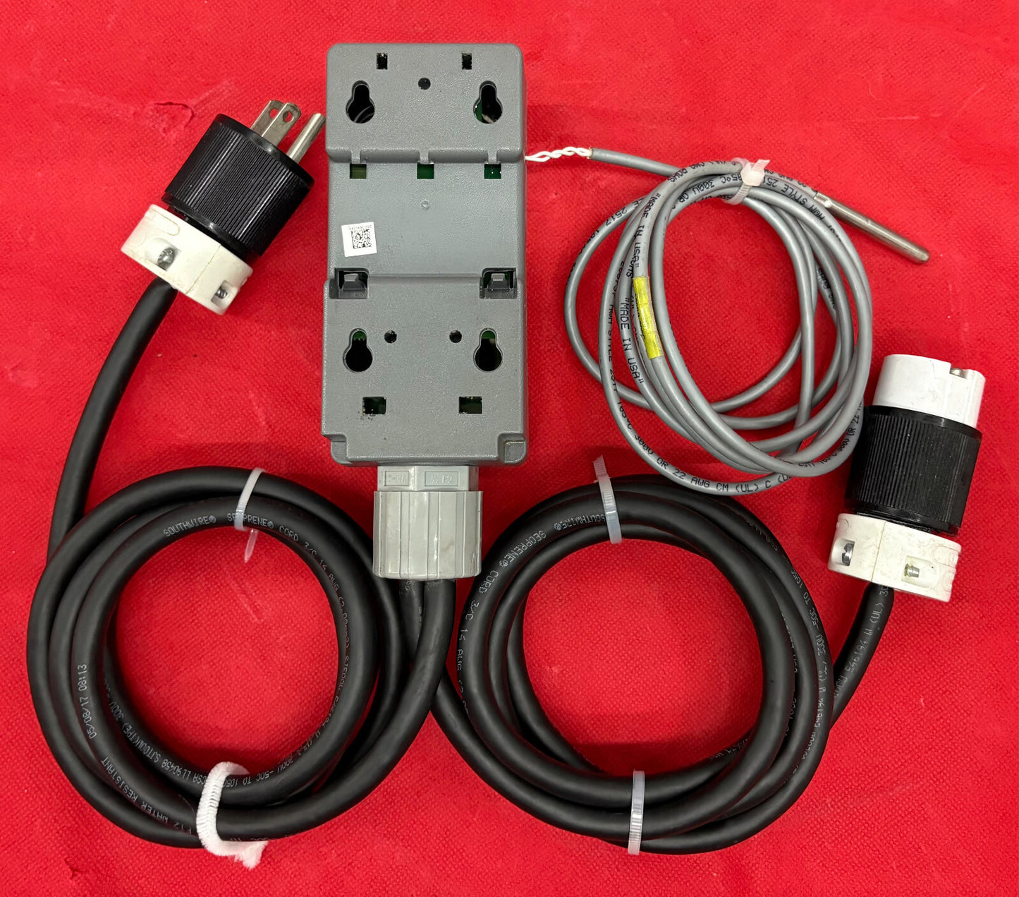 ペン・ジョンソン・コントロールズ A421 温度調節器 &amp; A99BB-200C ケーブル - 部品/修理