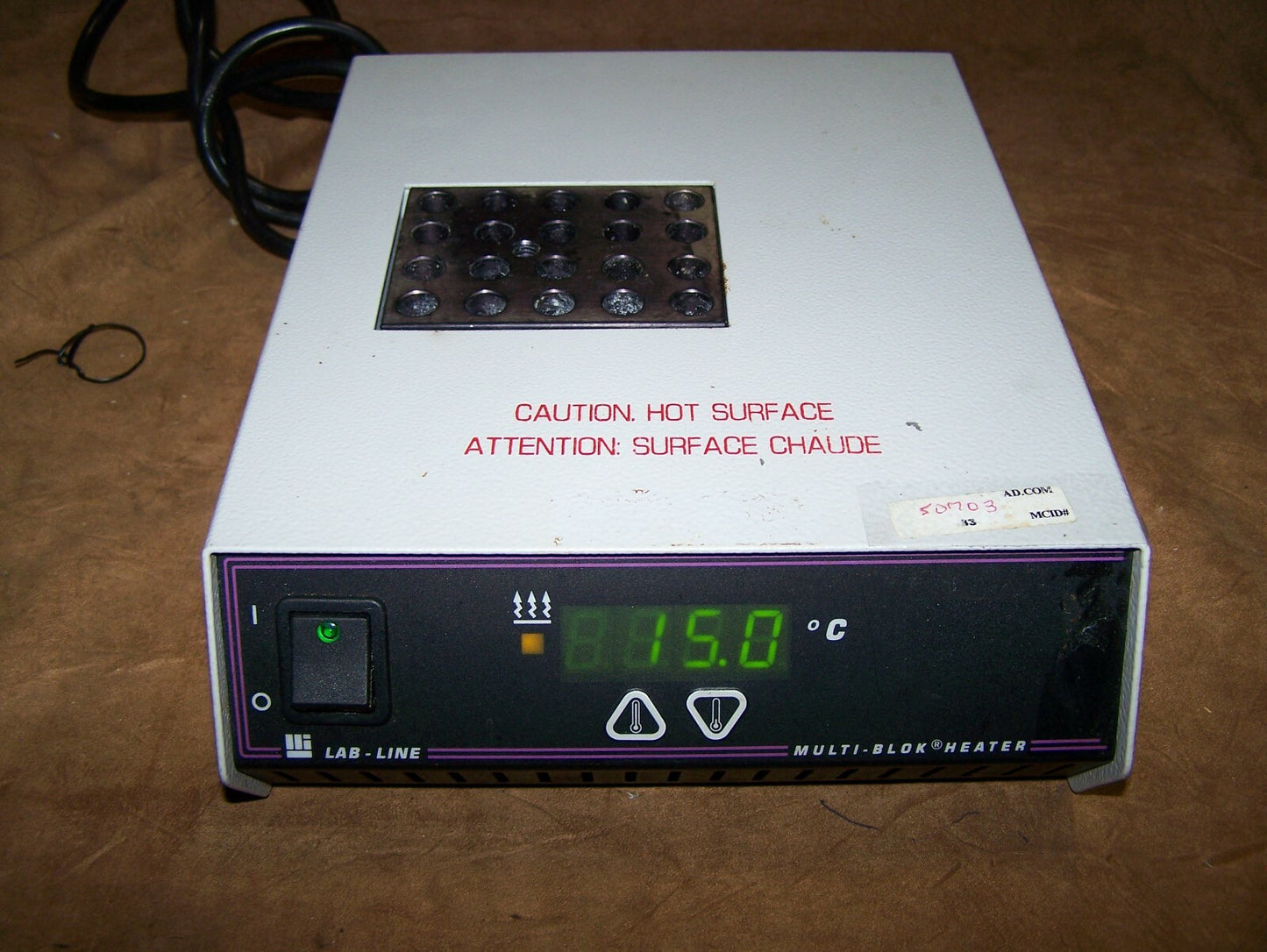 INCUBATRICE A BAGNO SECCO LABLINE MULTI-BLOK HEATER MODELLO 2000