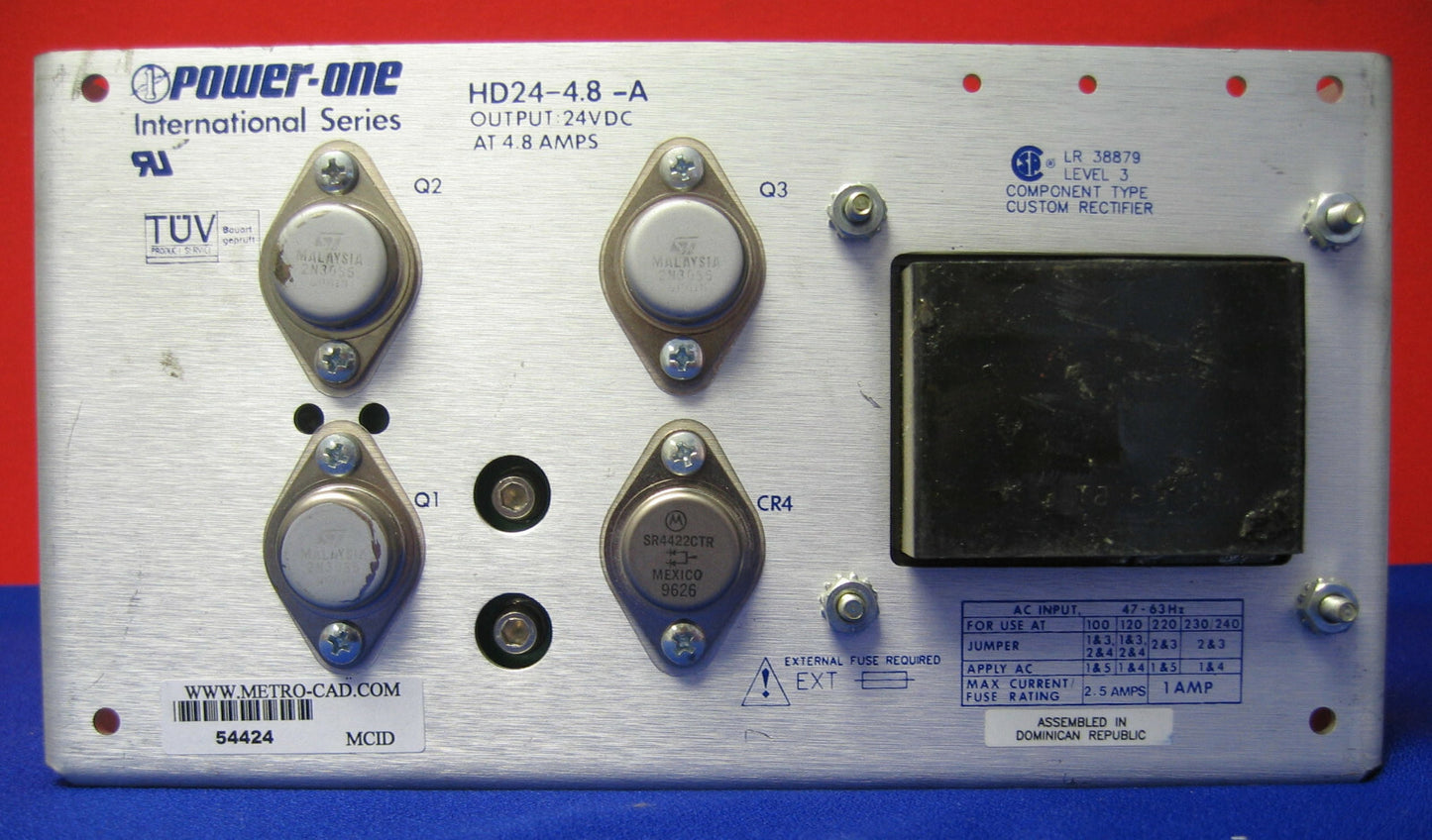 SERIE INTERNACIONAL POWER-ONE HD 24-4.8A