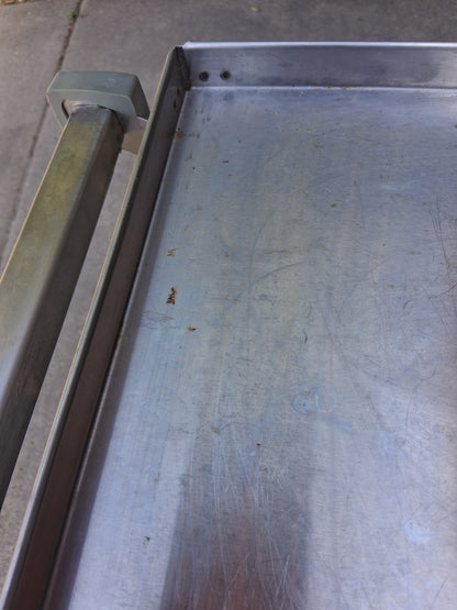 UPDATE INTERNATIONAL BC-2415SS STAINLESS STEEL BUS CART 3 SHELF 24" X 16" X 31"