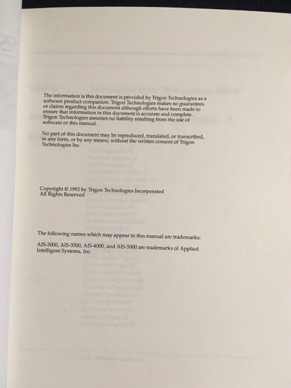 MANUAL DE LA INTERFAZ DEL PUERTO SERIE DEL SISTEMA DE LOCALIZACIÓN DE TRIGON TRIM VER 2.1