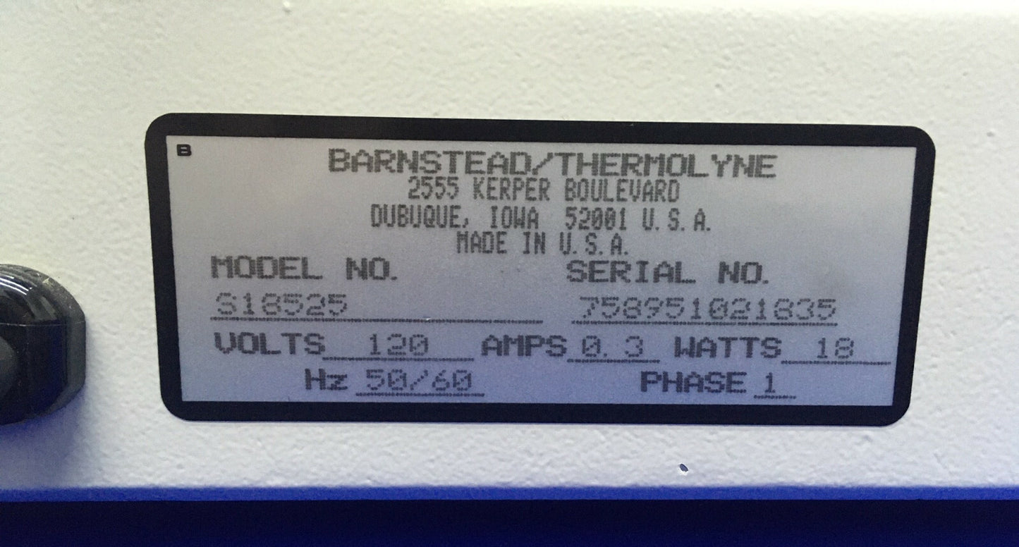 BARNSTEAD / THERMOLYNE S18525 NUOVA AGITATORE SN 758951021835