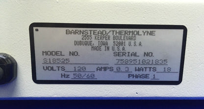 BARNSTEAD / THERMOLYNE S18525 NUOVA AGITATORE SN 758951021835