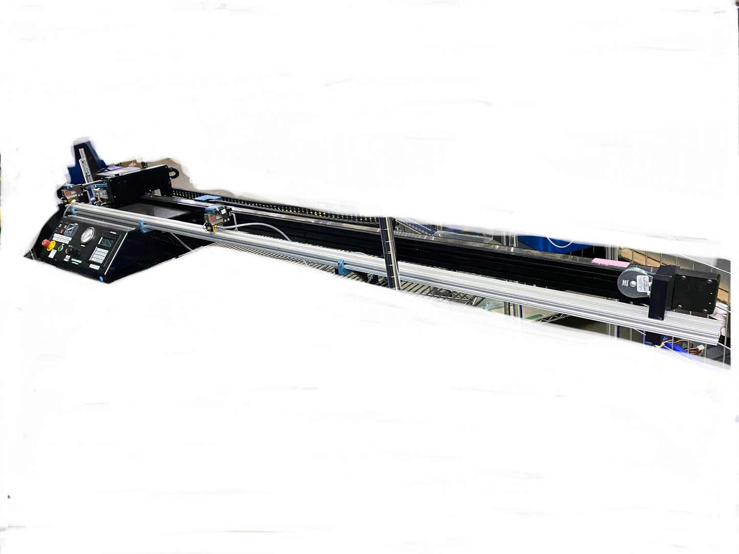 BEAHM DESIGNS 410-A THERMAL TRAVERSER HORIZONTAL HOT AIR REFLOW 80" Verfahrweg