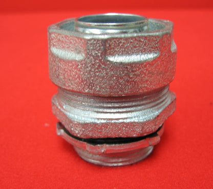 O-Z GEDNEY 1"  STRAIGHT LIQUID TIGHT CONDUIT CONNECTOR, SOLD AS 1 LOT OF QTY 2