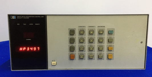 HP HEWLETT PACKARD 3497A DATA ACQUISITION CONTROL UNIT - FOR PARTS/REPAIR