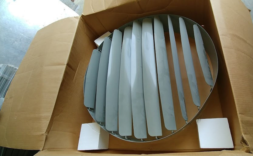 MODINE 3H0238030001 LO-8 LOUVER NATURAL AIR FLOW VENT FOR INDOOR USE