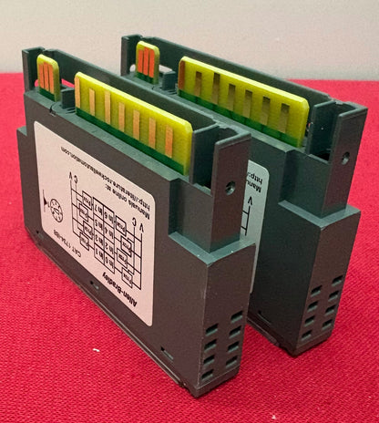 Allen Bradley  AB 1734-IB8 POINT I/O 8 POINT DIGITAL INPUT MODULE SER D - QTY 2
