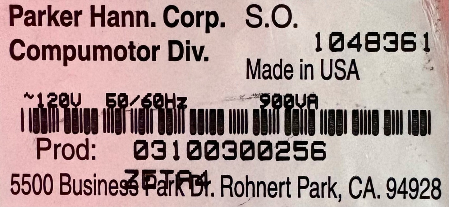 PARKER COMPUMOTOR ZETA4 DRIVE p/n 87-014030-02A