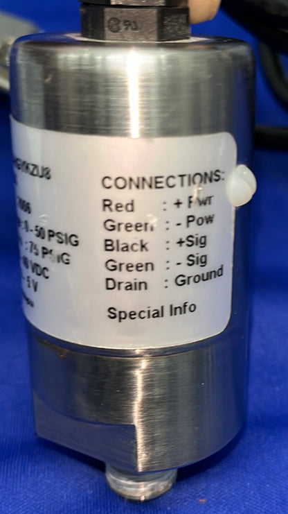 VIATRAN MODEL 247 DRUKTRANSDUCER 2476AHGYKZU8 DRUKBEREIK 0-50 PSIG