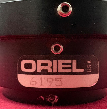 ORIEL 6123 LIQUID OPTICAL FILTER 2" SERIES & 6195 FLANGE LENS HOLDER 1.5" SERIES
