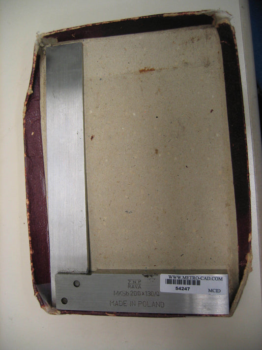 Équerre à bord droit FOWLER 52-431-006 6-3/4" par ZNP RAVA