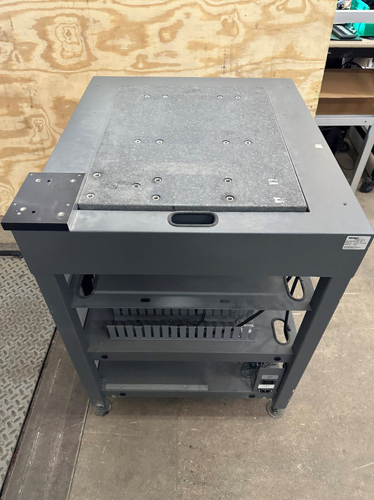 TABLE WITH GRANITE SURFACE TABLE TOP 31" w X 27 1/4" D X 35" H