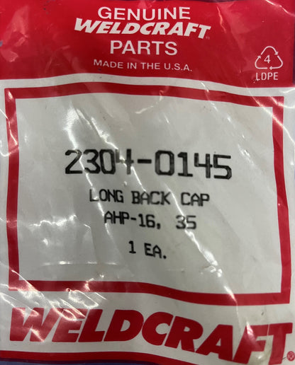 1 lote de 3 PAQUETES Weldcraft 2304-0145 Punta de soplete de soldadura AHP-16 35 con tapa negra larga