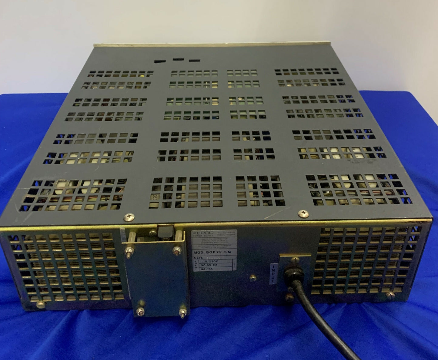 KEPCO POWER SUPPLY BOP72-5M ALIMENTATORE CC BIPOLARE AMPLIFICATORE OPERATIVO 