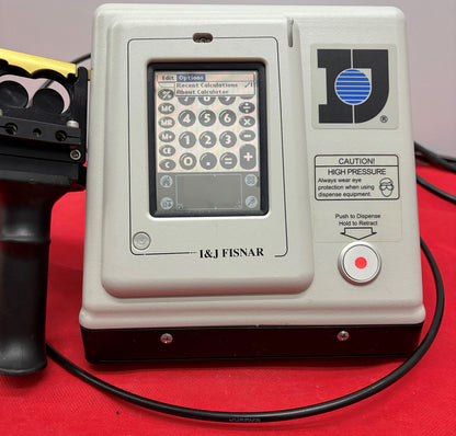 I&J FISNAR I&J123-S DISPENSER w/ DUAL TUBE BARREL HOLDER