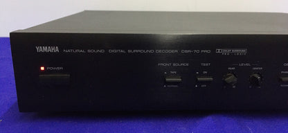 YAMAHA,DSR-70 PRO NATURAL SOUND DIGITAL SURROUND DECODER ITEM IS USED