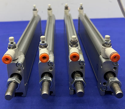 FESTO FLAT CYLINDER DZF-11/16”-5”-A-P-A - 1  LOT QTY OF 4