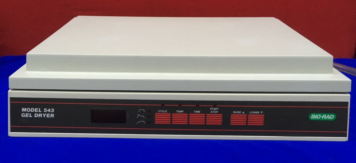 BIO-RAD 543  CATALOG NO 165-1740 GEL SLAB DRYER SN 184BR 1451 VOLTAGE 100/120V