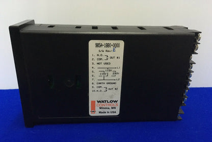 WATLOW CONTROLS 985A-1BB0-0000 985A1BB00000 REV E TEMPERATURREGLER