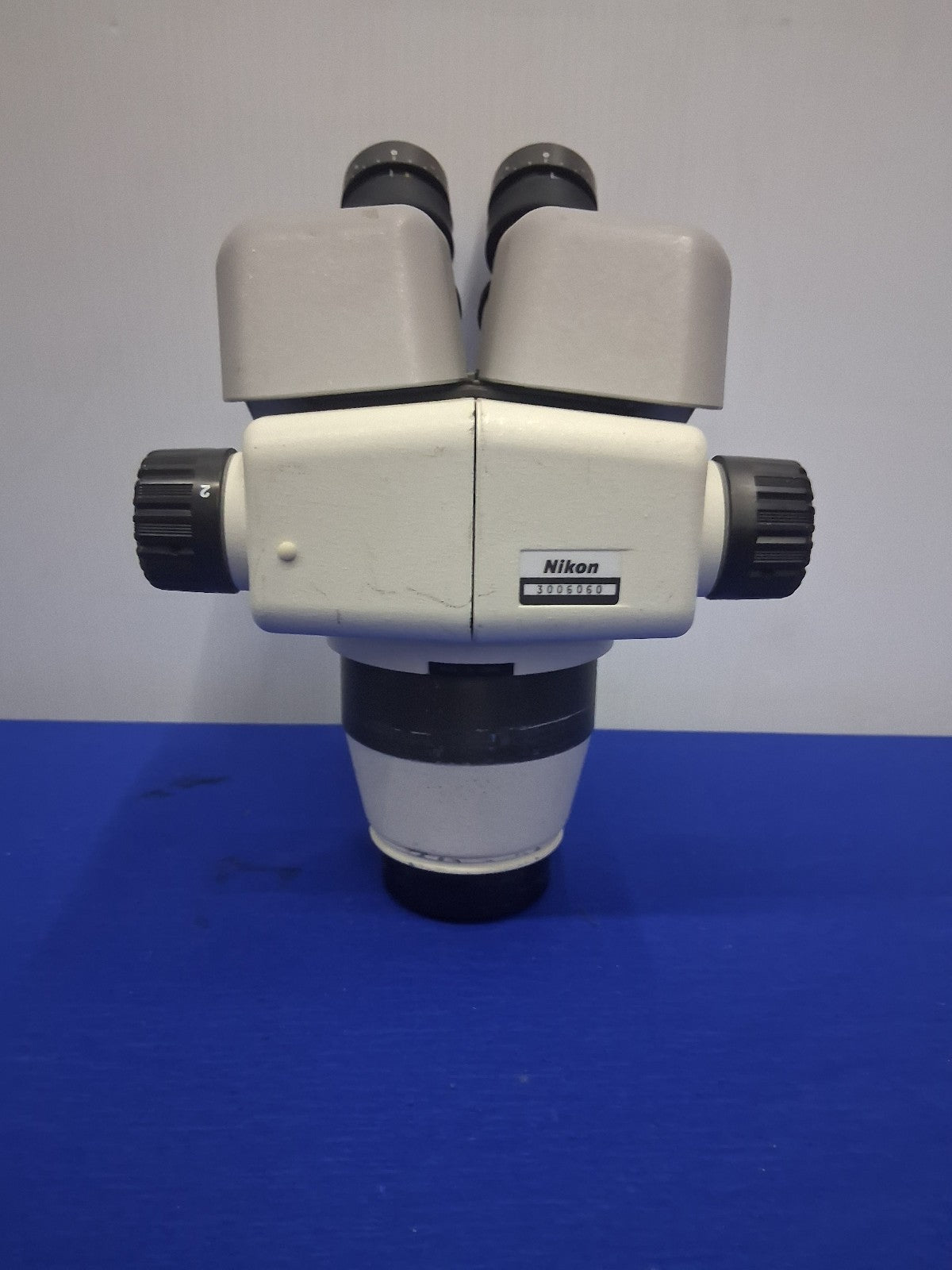 NIKON SMZ645 8-50X BINOCULAR STEREO ZOOM MICROSCOPE HEAD WITH 10X EYEPIECES