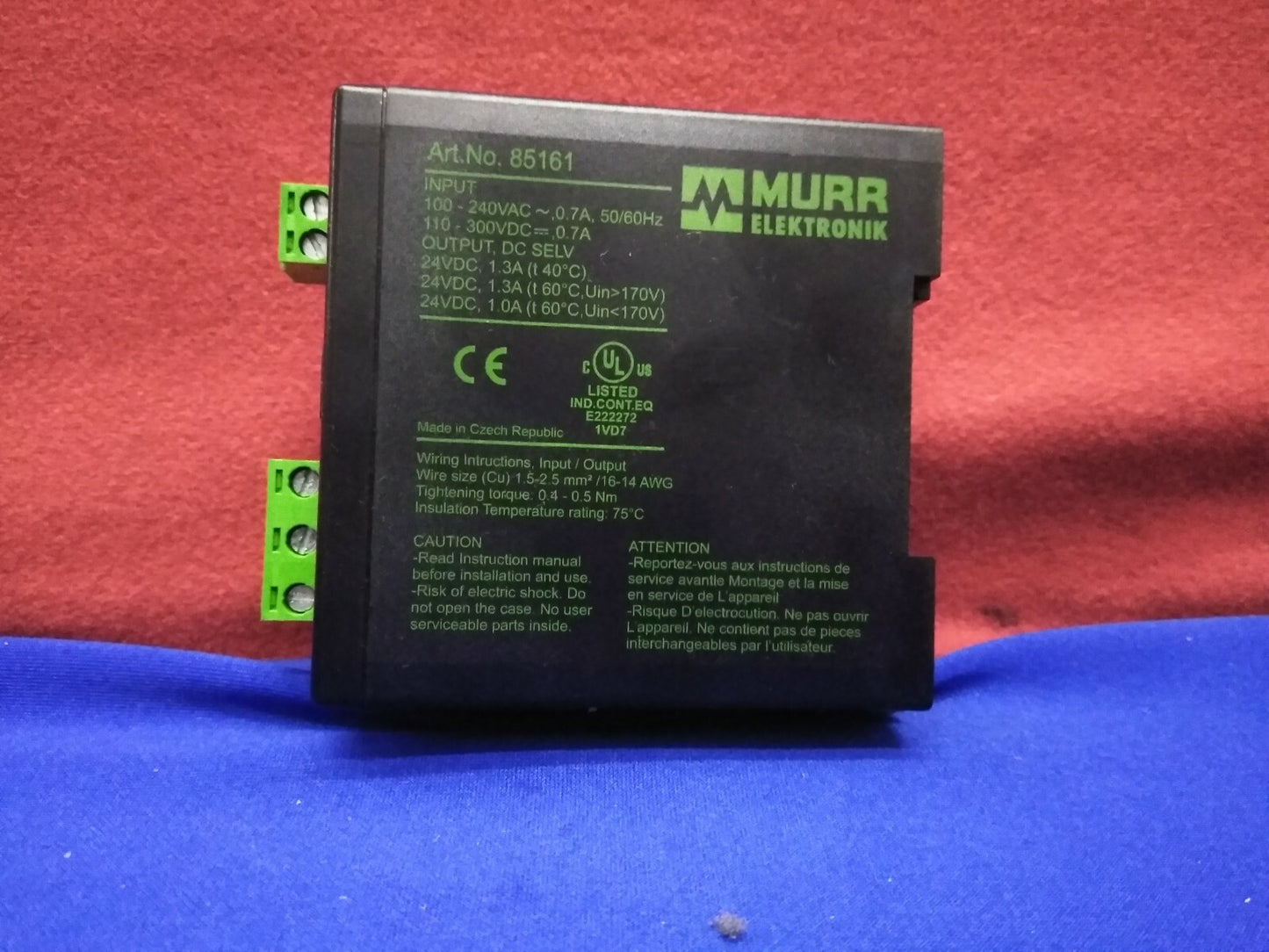 MURR ELEKTRONIK 85161 NETZTEIL 
