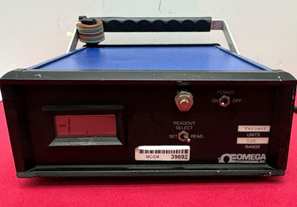 OMEGA FMA-DV GAS MASS FLOW CONTROLLER  115V RANGE: 0-100% - FOR PARTS/REPAIR